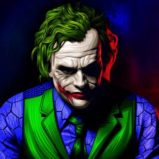 Joker logo 4k wallpaper