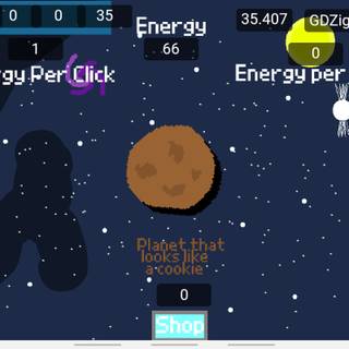 Planet Clicker wallpaper