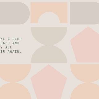 Desktop shape wallpaper