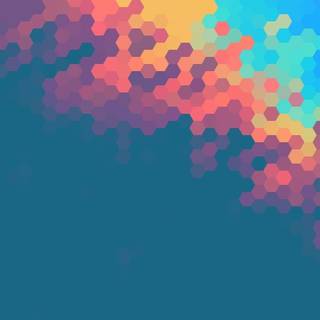 Desktop shape wallpaper