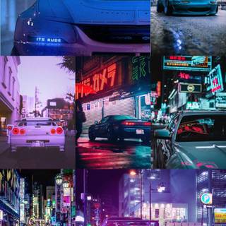 Night JDM wallpaper