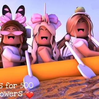 Roblox BFF girls wallpaper