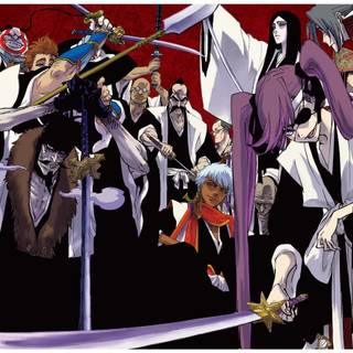 Bleach Gotei 13 wallpaper