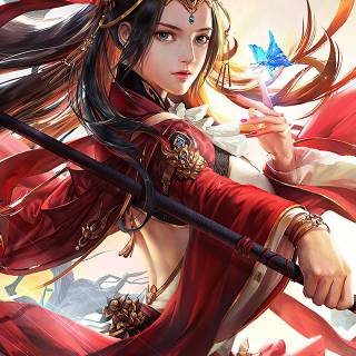 Girl queen wallpaper