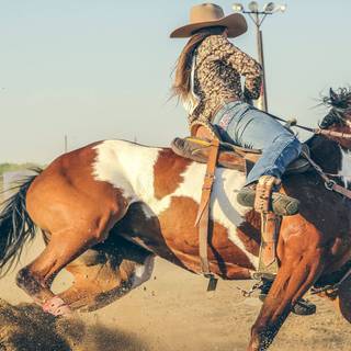 Barrel racers wallpaper