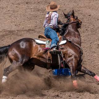 Barrel racers wallpaper