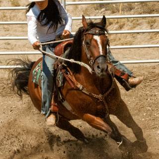 Barrel racers wallpaper