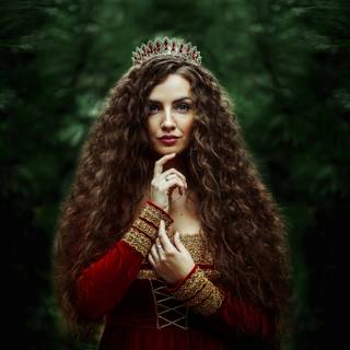 Girl queen wallpaper