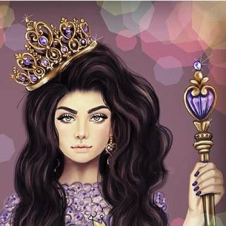 Girl queen wallpaper