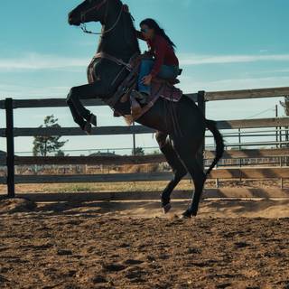 Barrel racers wallpaper