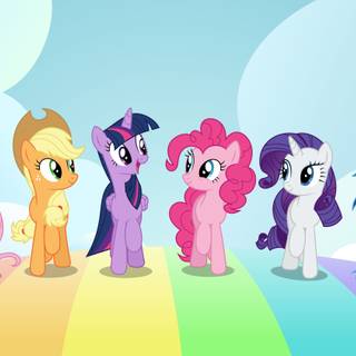 My Little Pony 4k wallpaper