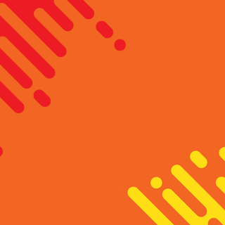 4k orange minimalist wallpaper