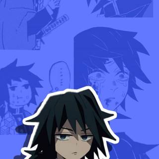 Giyu Tomioka dark iPhone wallpaper