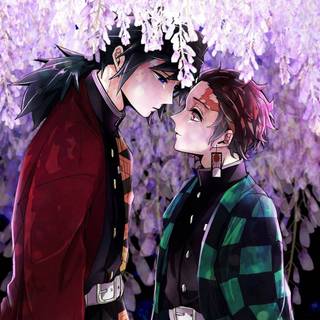 Tanjiro x Giyuu wallpaper