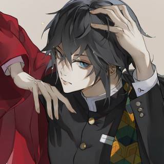 Giyuu desktop 4k wallpaper