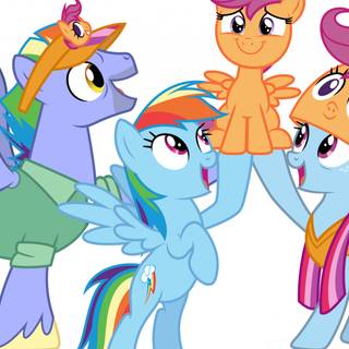 My Little Pony 4k wallpaper