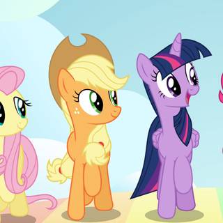My Little Pony 4k wallpaper