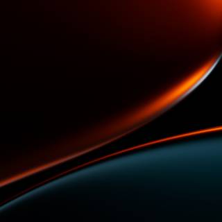 4k orange minimalist wallpaper