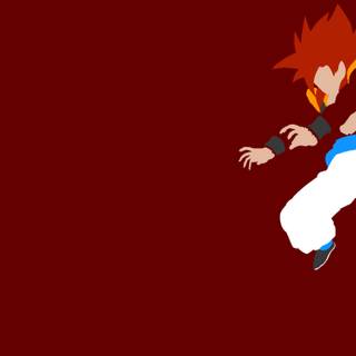 Gogeta SSJ4 4k wallpaper