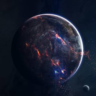 Planet iPhone 4k wallpaper