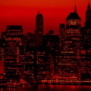 Red sky 4k wallpaper