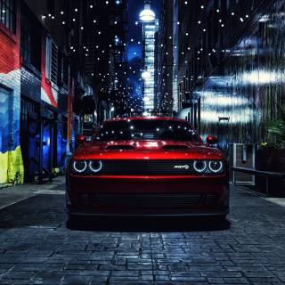 Dodge Challenger SRT Hellcat 4k wallpaper