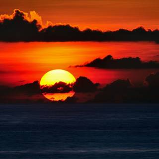 Red sky 4k wallpaper