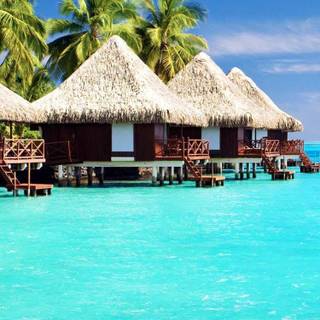 Beach 4k mobile wallpaper