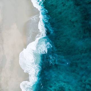 Beach 4k mobile wallpaper