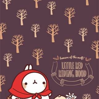 Autumn Molang wallpaper