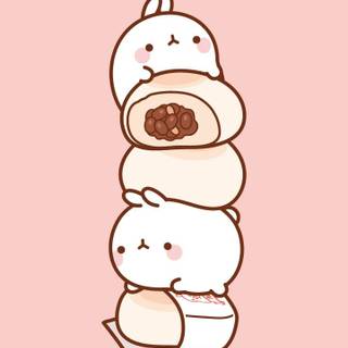 Autumn Molang wallpaper