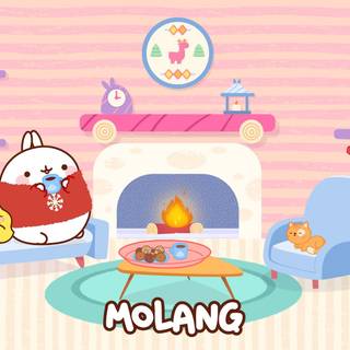Autumn Molang wallpaper