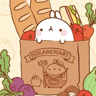 Autumn Molang wallpaper
