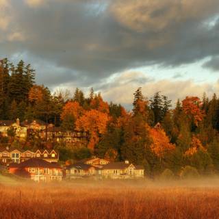 Vancouver autumn wallpaper