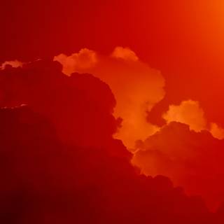 Red sky 4k wallpaper