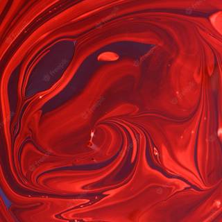 Red liquid wallpaper