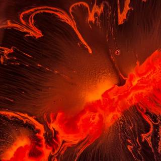 Red liquid wallpaper