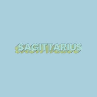 Sagittarius blue wallpaper