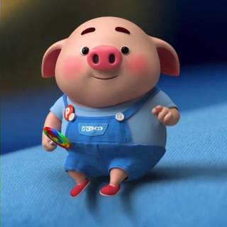 Cute baby pig wallpaper