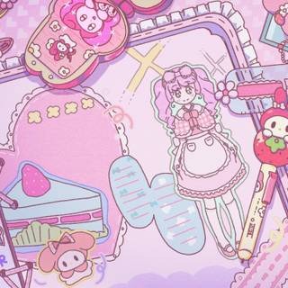 My Melody Sanrio wallpaper