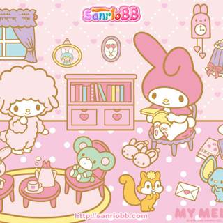Sanrio My Melody desktop wallpaper