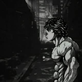 Baki Hanma 4k mobile wallpaper