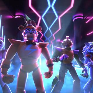 Five Nights At Freddy's Security Breach Sun and Moon wallpaper