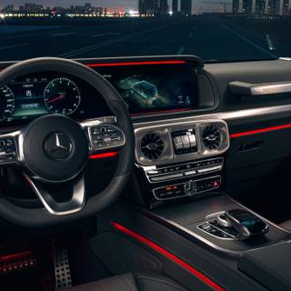 G Wagon interior wallpaper