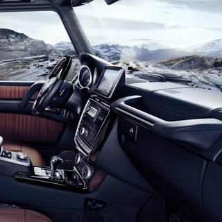 G Wagon interior wallpaper