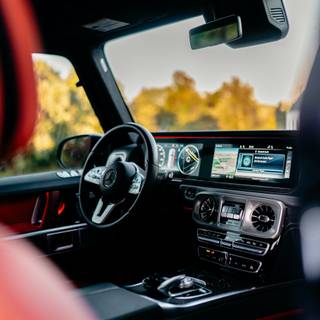 G Wagon interior wallpaper