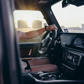 G Wagon interior wallpaper