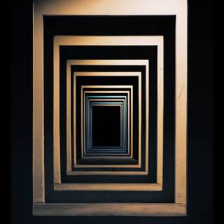 Infinity mirror wallpaper