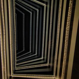 Infinity mirror wallpaper