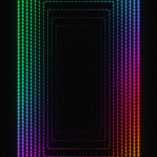 Infinity mirror wallpaper